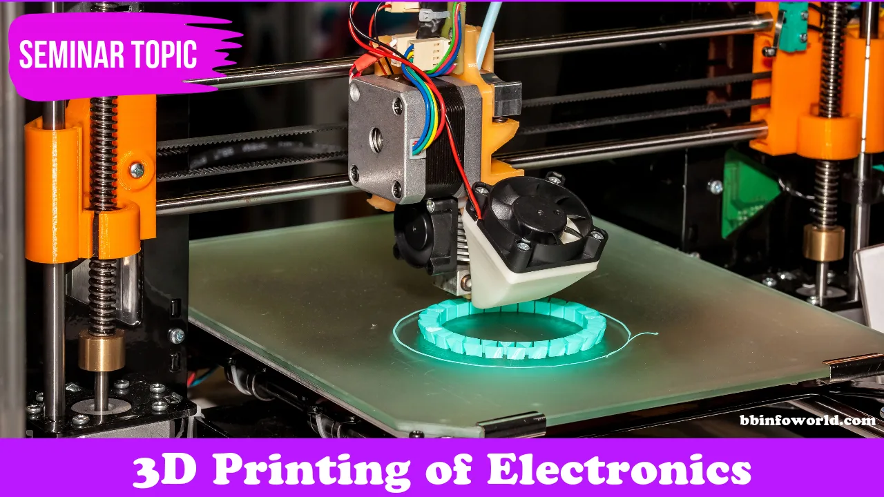3D Printing of Electronics
