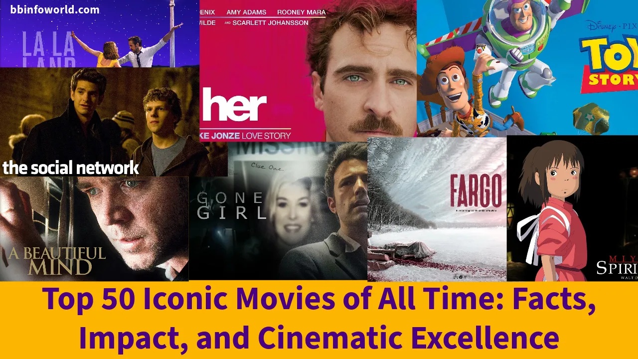 Top 50 Iconic Movies of All Time: Facts, Impact, and Cinematic Excellence